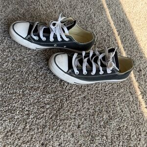 Converse Kids Black and White Sneakers